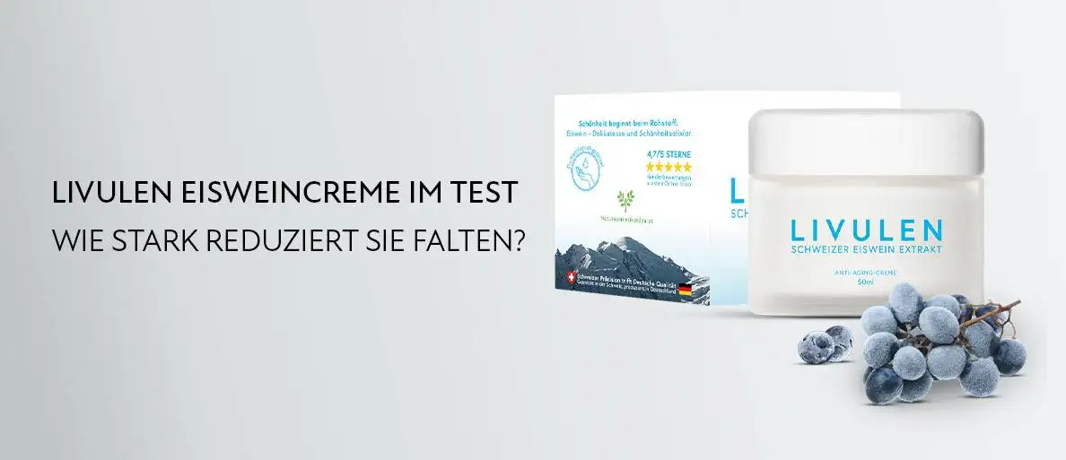 Livulen Eisweincreme im Test: Vorher-Nachher- Vergleich