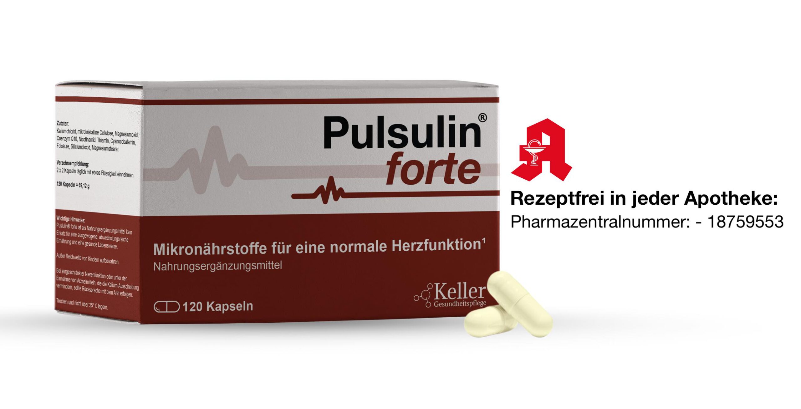 Pulsulin forte 120 Kapseln