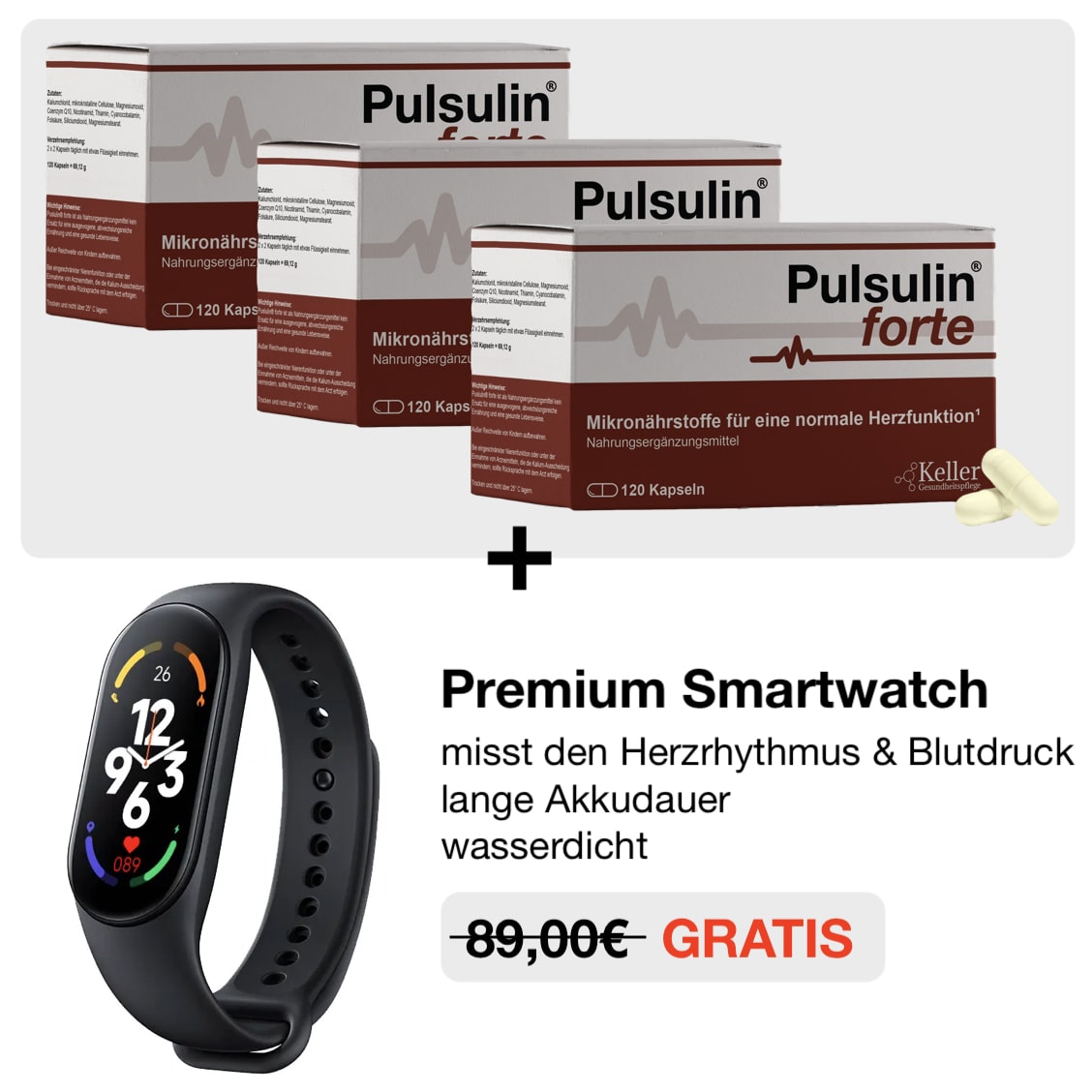 Pulsulin + Smartwatch Ad-min