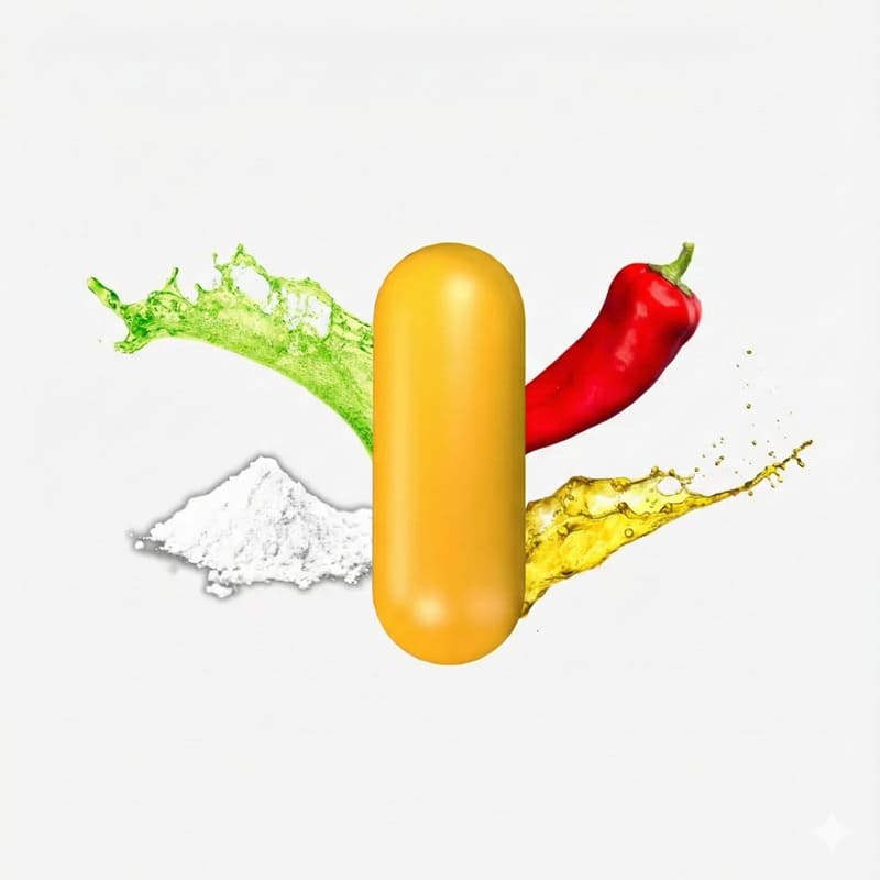 Einzigartige Capsaicin-Formel